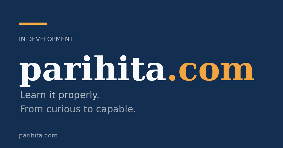 Link preview image for parihita.com